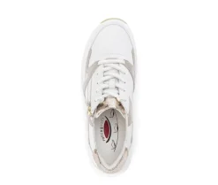 Lage sneaker wit