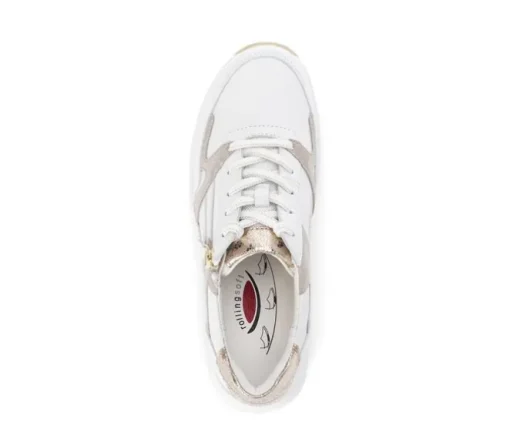 Lage sneaker wit