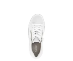 Lage sneaker wit