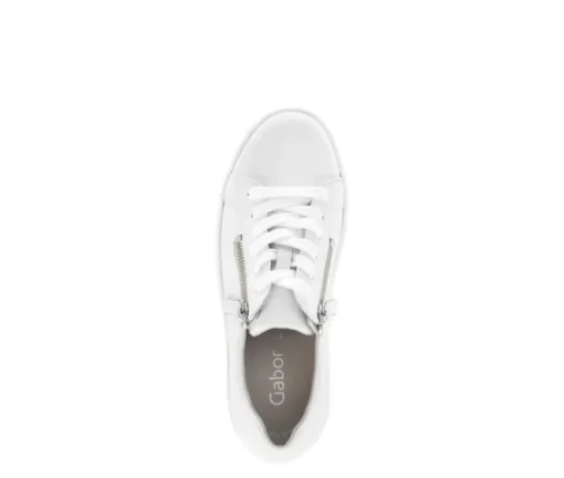 Lage sneaker wit