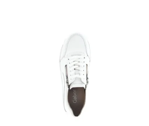 Lage sneaker wit