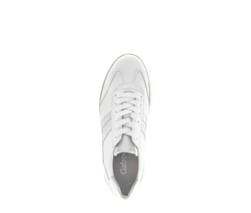 Lage sneaker wit