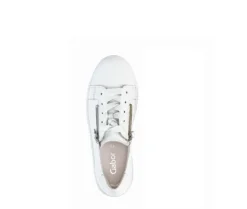 Lage sneaker wit