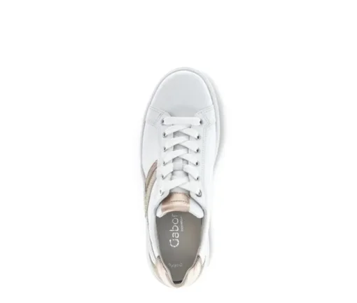 Lage sneaker wit
