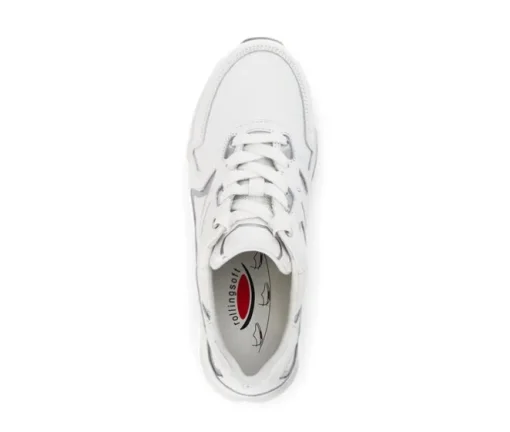 Lage sneaker wit
