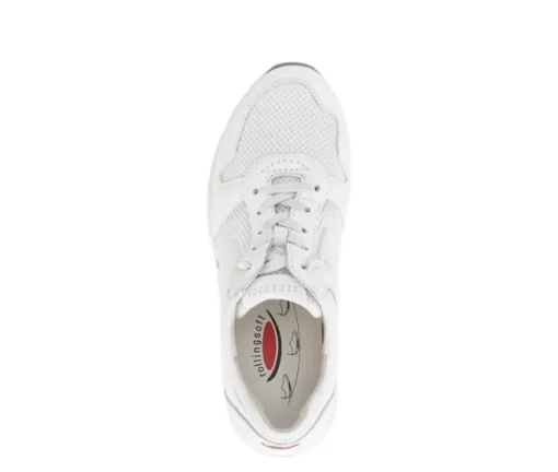 Lage sneaker wit