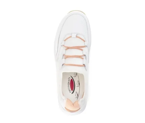 Lage sneaker wit
