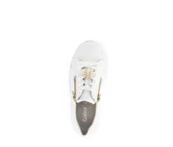 Lage sneaker wit