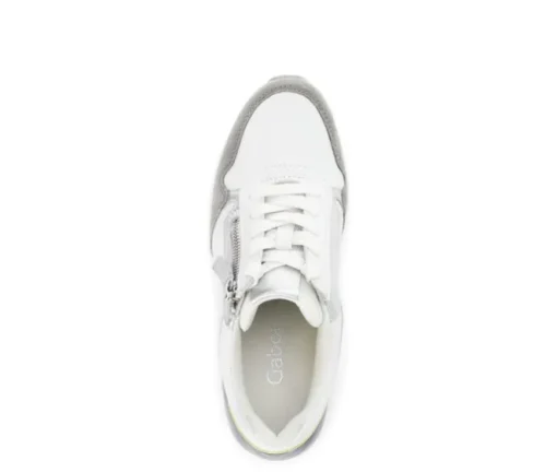 Lage sneaker wit