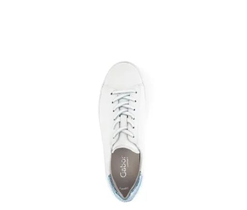Lage sneaker wit