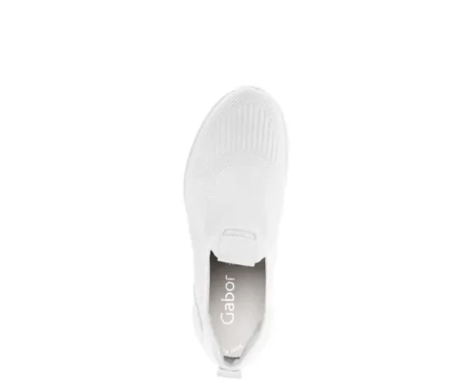 Lage sneaker wit