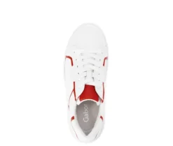 Lage sneaker wit