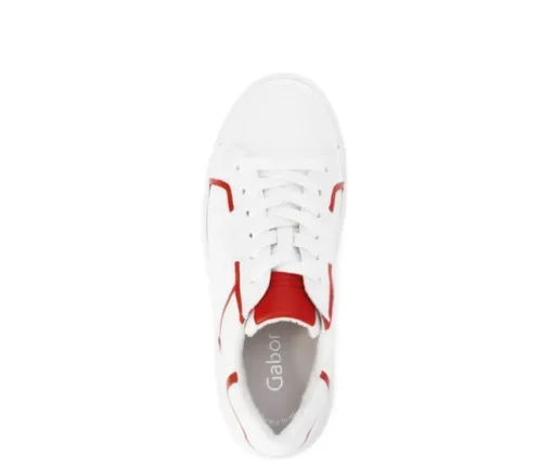 Lage sneaker wit