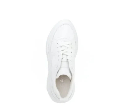 Lage sneaker wit