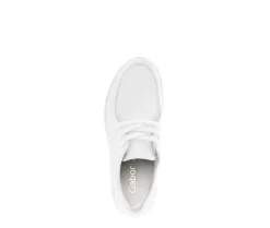 Lage sneaker wit
