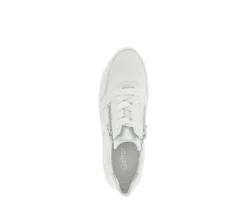 Lage sneaker wit
