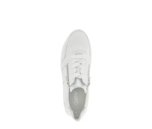 Lage sneaker wit