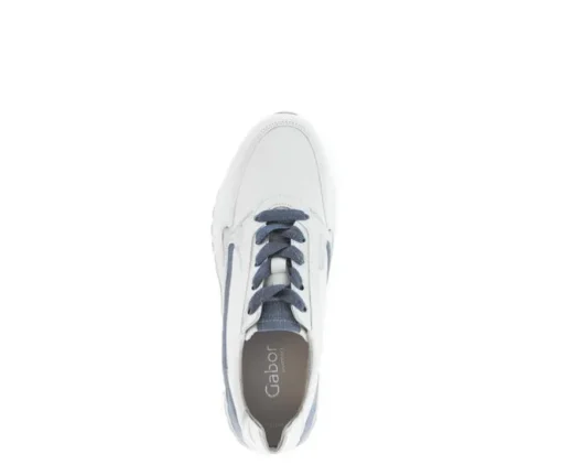 Lage sneaker wit