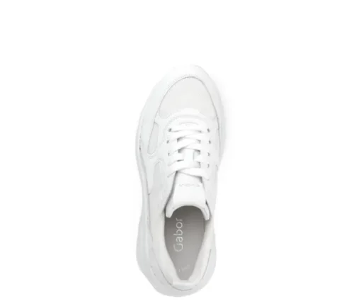 Lage sneaker wit