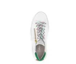Lage sneaker wit
