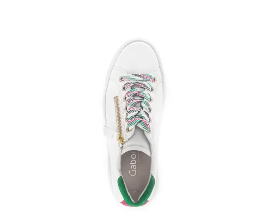 Lage sneaker wit