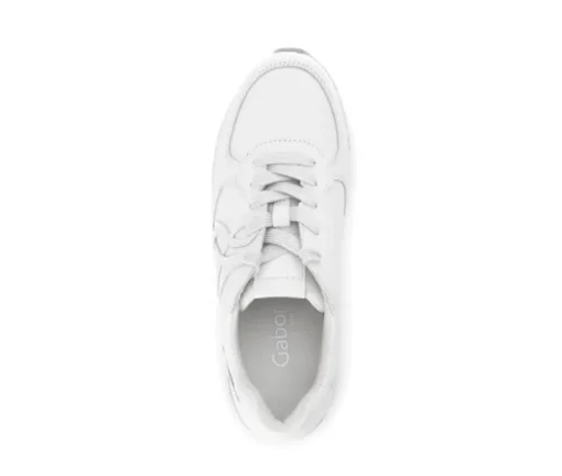 Lage sneaker wit