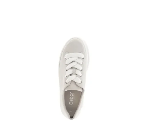 Lage sneaker wit