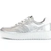 Lage sneaker zilver