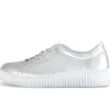 Lage sneaker zilver