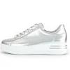 Lage sneaker zilver