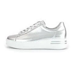 Lage sneaker zilver