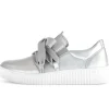 Lage sneaker zilver