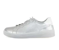 Lage sneaker zilver