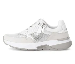 Lage sneaker zilver