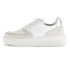 Lage sneaker zilver