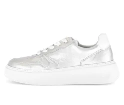 Lage sneaker zilver