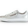Lage sneaker zilver