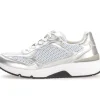 Lage sneaker zilver