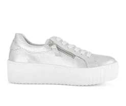 Lage sneaker zilver