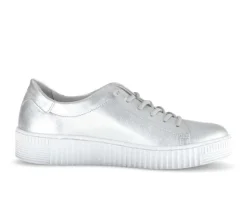 Lage sneaker zilver