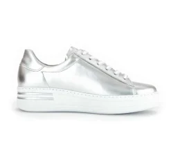 Lage sneaker zilver