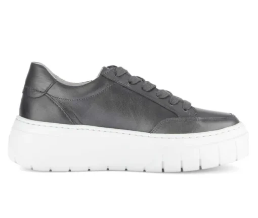 Lage sneaker zilver