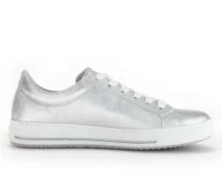 Lage sneaker zilver