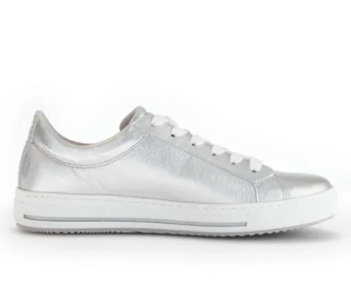 Lage sneaker zilver