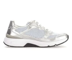 Lage sneaker zilver