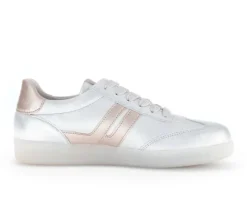 Lage sneaker zilver