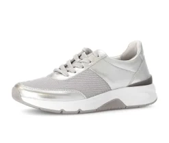 Lage sneaker zilver