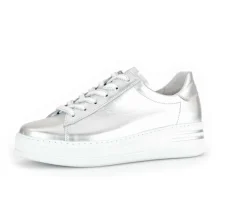 Lage sneaker zilver