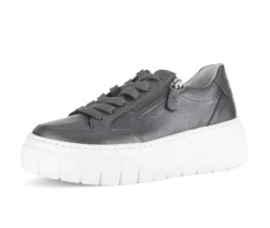 Lage sneaker zilver
