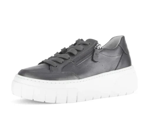 Lage sneaker zilver